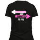 "God's Perfect Will" Pink, White & Black T-Shirt