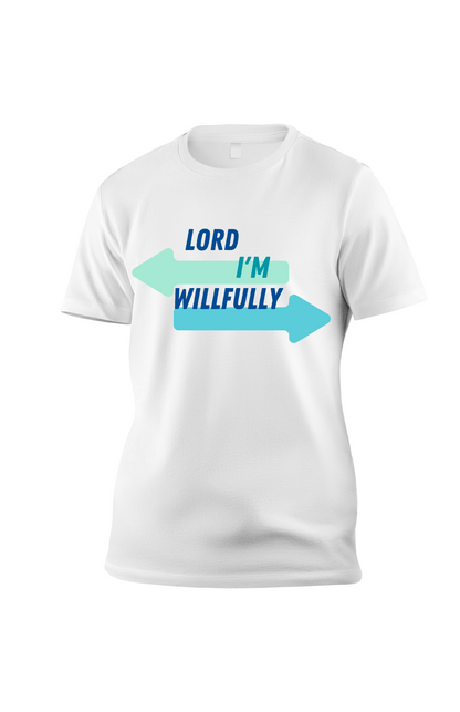 "God's Perfect Will" Light Blue T-Shirt